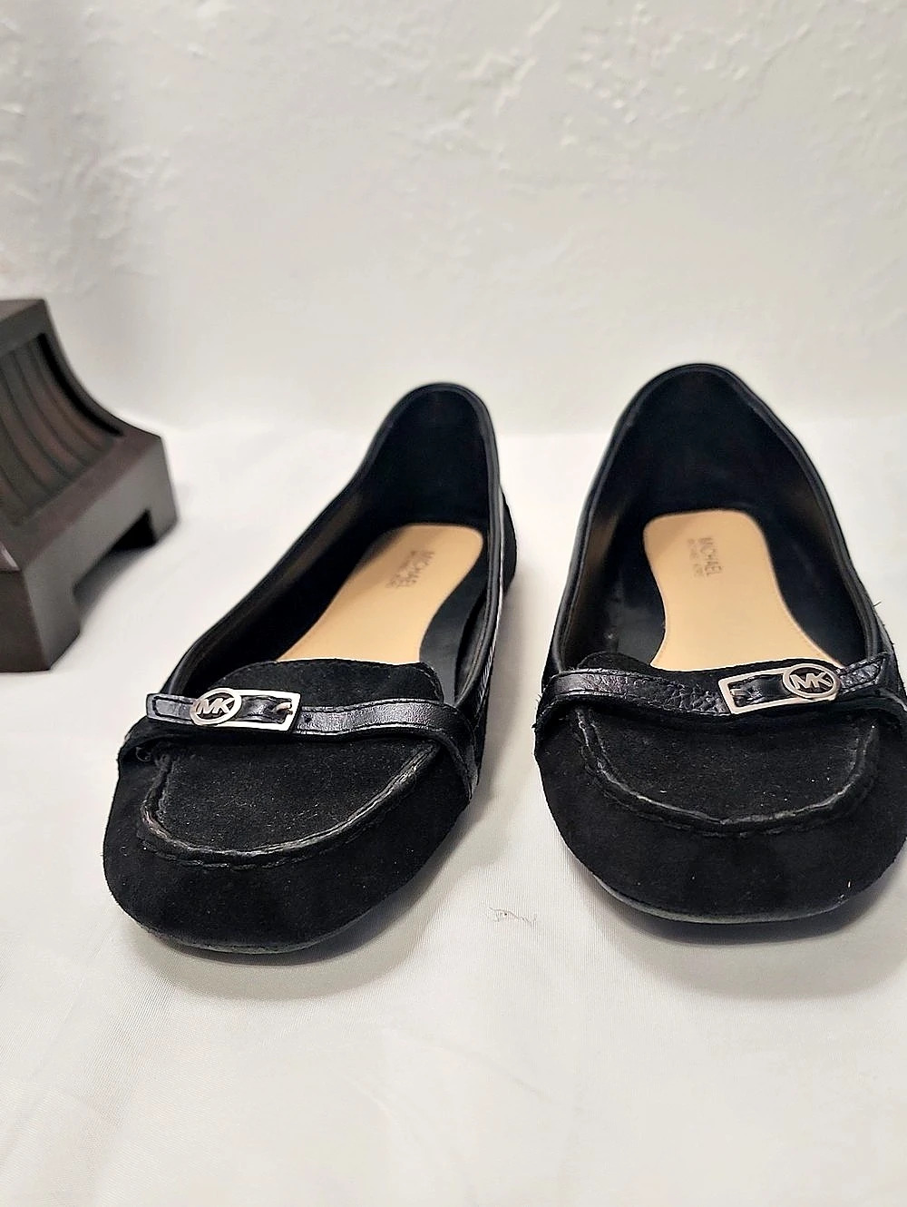 Michael Kors Fulton Moccasin Black Leather Loafers
